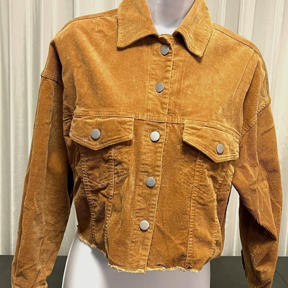 Newbury Kustom Cropped Corduroy Jacket